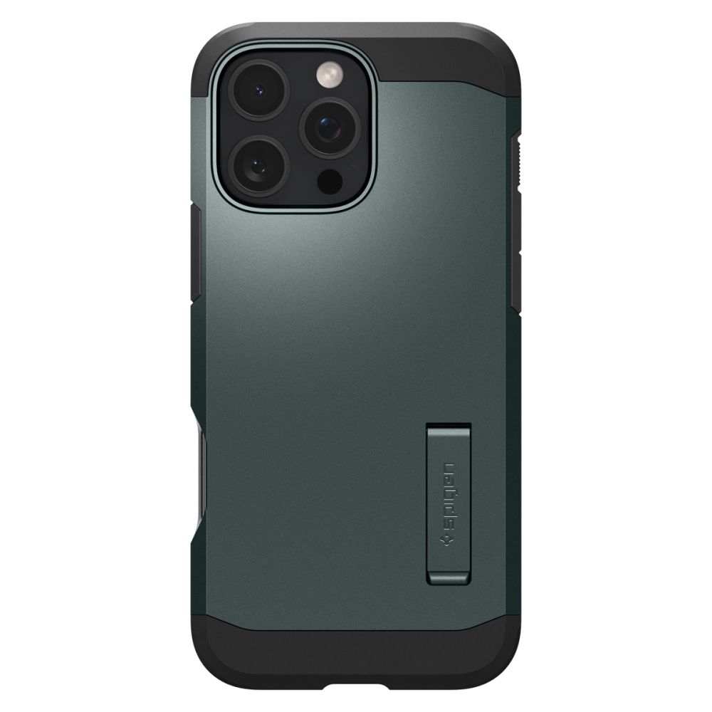 Θήκη Apple iPhone 16 Pro - Spigen Tough Armor AI MagFit Ανθεκτική με MagSafe - Abyss Green (ACS08148)