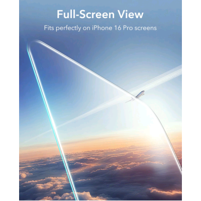 Αντιχαρακτικό Γυαλί Προστασίας Apple iPhone 16 Pro - ESR Armorite Ultra Tempered Glass Οθόνης - Clear (4894240236055)