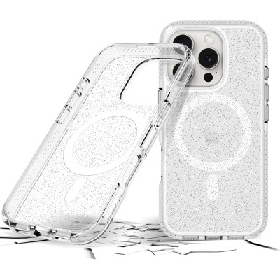 Θήκη Apple iPhone 16 Pro Max - Prodigee Super Star Σκληρή Ανθεκτική Διάφανη με MagSafe - Clear (IPH16P-6.7-SSTR-CLR)