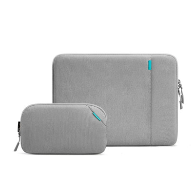 Tomtoc Defender A13 Laptop Sleeve Kit - Σετ Θήκη για Laptop 14'' και Accessory Pouch Θήκη για Αξεσουάρ - Gray (A13D2GW)