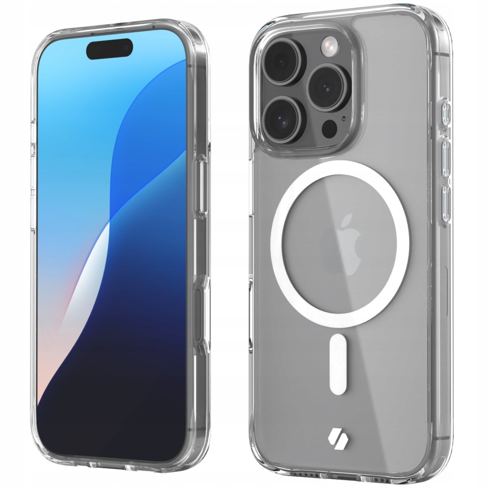 Θήκη iPhone 16 Pro Spacecase Clear MagSafe Σκληρή Διάφανη με MagSafe - Transparent (5905719112165)