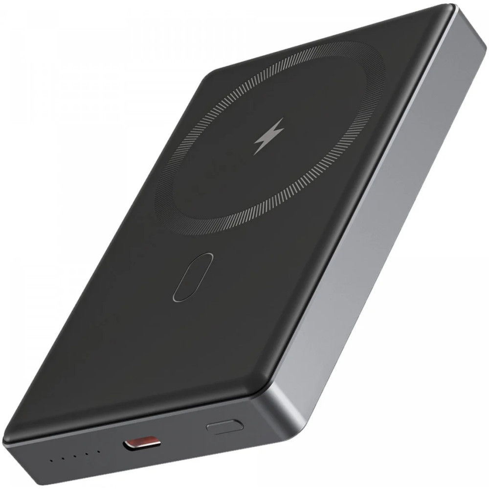 PowerBank Buddi Connect με Ασύρματη Φόρτιση MagSafe 15W & 1 x Type-C 20W 10.000mAh 5 Έτη Εγγύηση - Black (8719246451843)