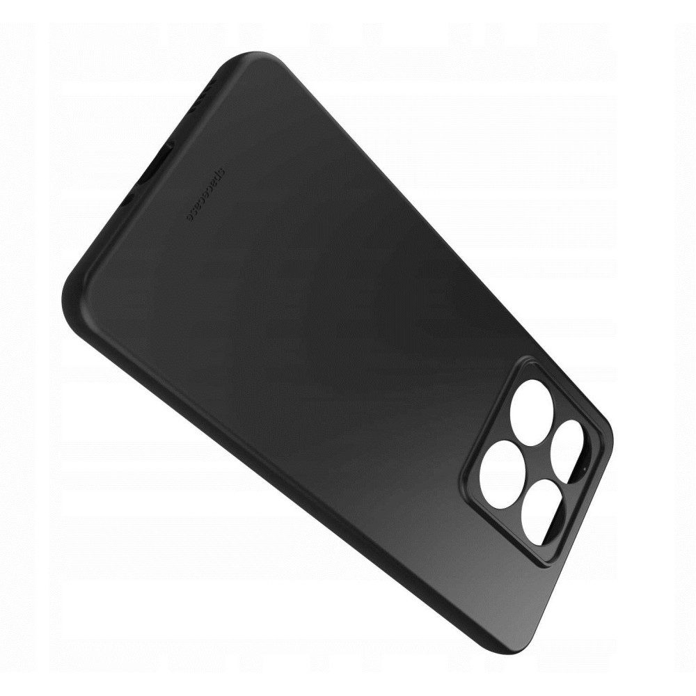 Θήκη Xiaomi 14T Spacecase Silicone Case Σιλικόνης - Black (5905719112929)