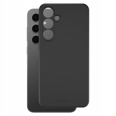 Θήκη Samsung Galaxy S24 FE Spacecase Silicone Case Σιλικόνης - Black (5905719112882)