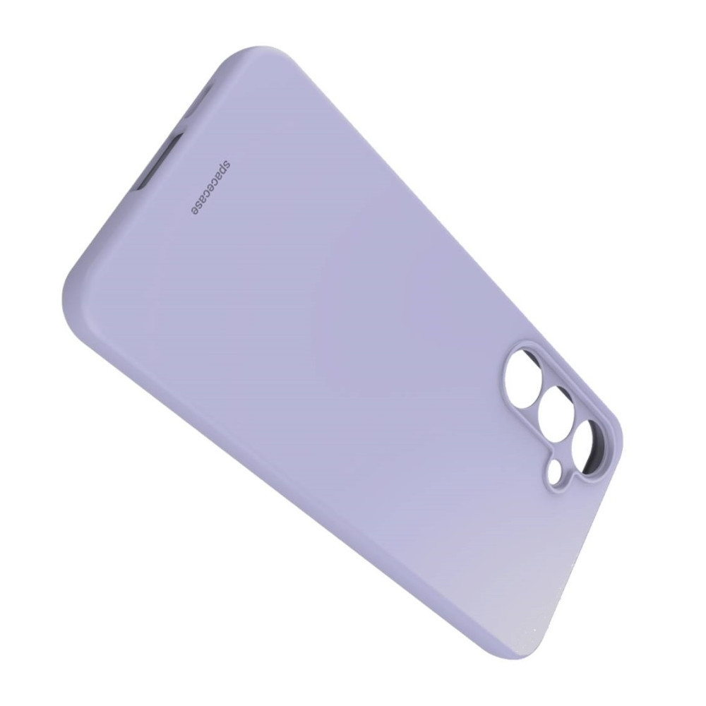 Θήκη Samsung Galaxy S24 FE Spacecase Silicone Case Σιλικόνης - Light Purple (5905719112912)
