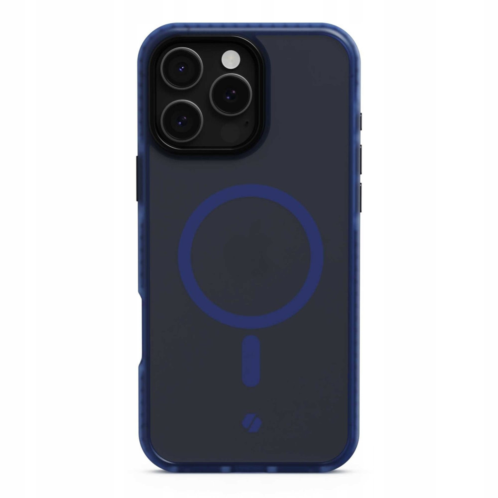 Θήκη iPhone 16 Pro Max Spacecase Hybrid Fusion Mag Ημιδιάφανη Σκληρή με MagSafe - Dark Blue (5905719112493)