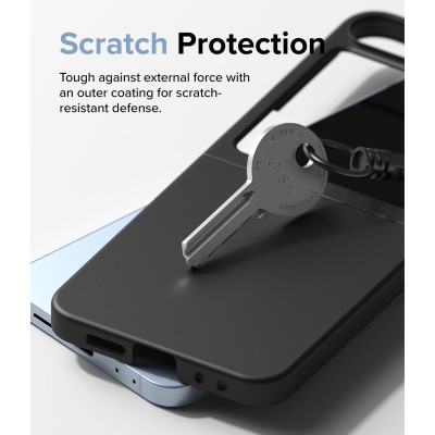 Θήκη Samsung Galaxy Z Flip7 FE / Z Flip6 Ringke Slim Ultra-Thin Cover PC Λεπτή Σκληρή - Black (8809961787614)