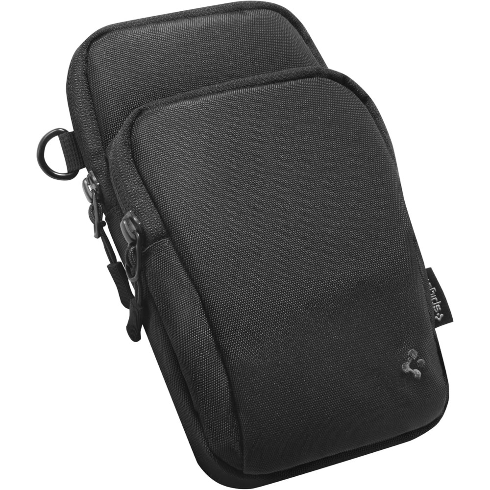 Ανδρικό Τσαντάκι Spigen KD400 Dynamic Shield Klasden Universal Crossbody Phone Bag Μέσης / Ώμου / Χιαστί - Black (AFA07132)