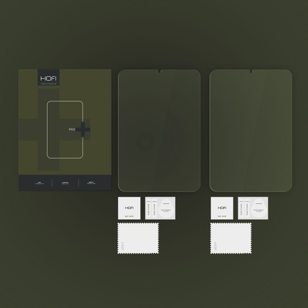 Tempered Glass iPad Mini 7 2024 / 6 2021 Hofi Premium Pro+ Αντιχαρακτικό Γυαλί Προστασίας Οθόνης 2 Τεμάχια - Clear (5906302372478)