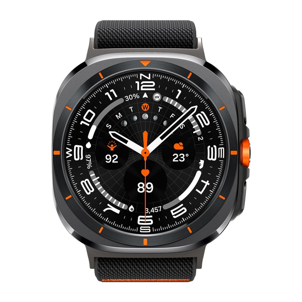 Λουράκι Samsung Galaxy Watch Ultra 2025 / 2024 47mm Spigen Lite Fit Υφασμάτινο - Black (AMP08772)
