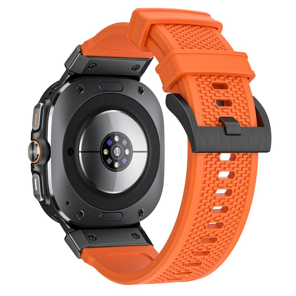 Λουράκι Samsung Galaxy Watch Ultra 2025 / 2024 47mm Tech-Protect Delta Pro από Premium Σιλικόνη - Orange (5906302376391)