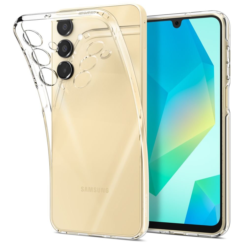 Θήκη Samsung Galaxy A16 Spigen Crystal Flex Ανθεκτική Σιλικόνης - Crystal Clear (ACS08893)