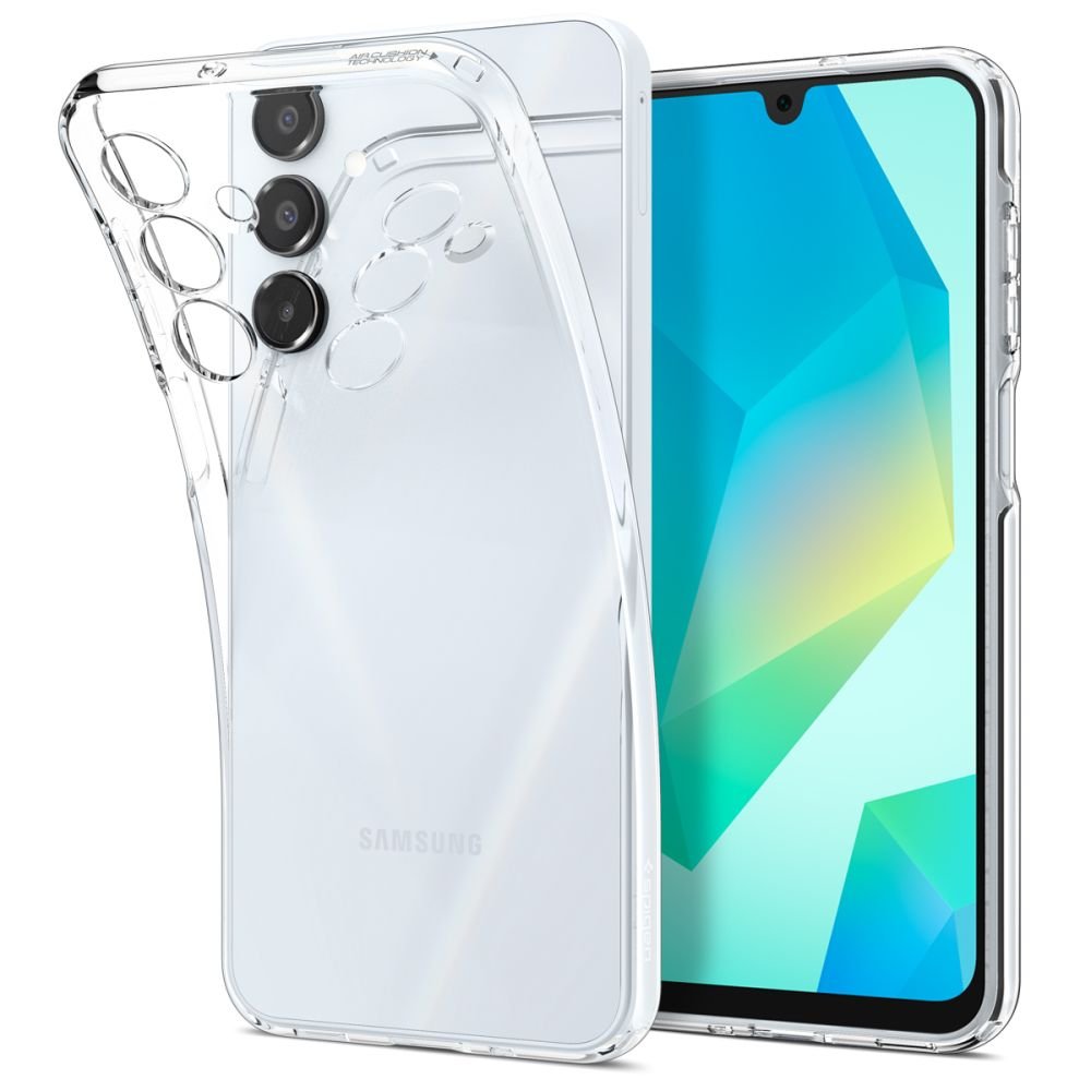 Θήκη Samsung Galaxy A16 Spigen Crystal Flex Ανθεκτική Σιλικόνης - Crystal Clear (ACS08893)