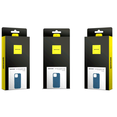 Θήκη iPhone 16 Pro Max Spacecase Silicone Magnetic Case Σιλικόνης με MagSafe - Blue (5905719111717)