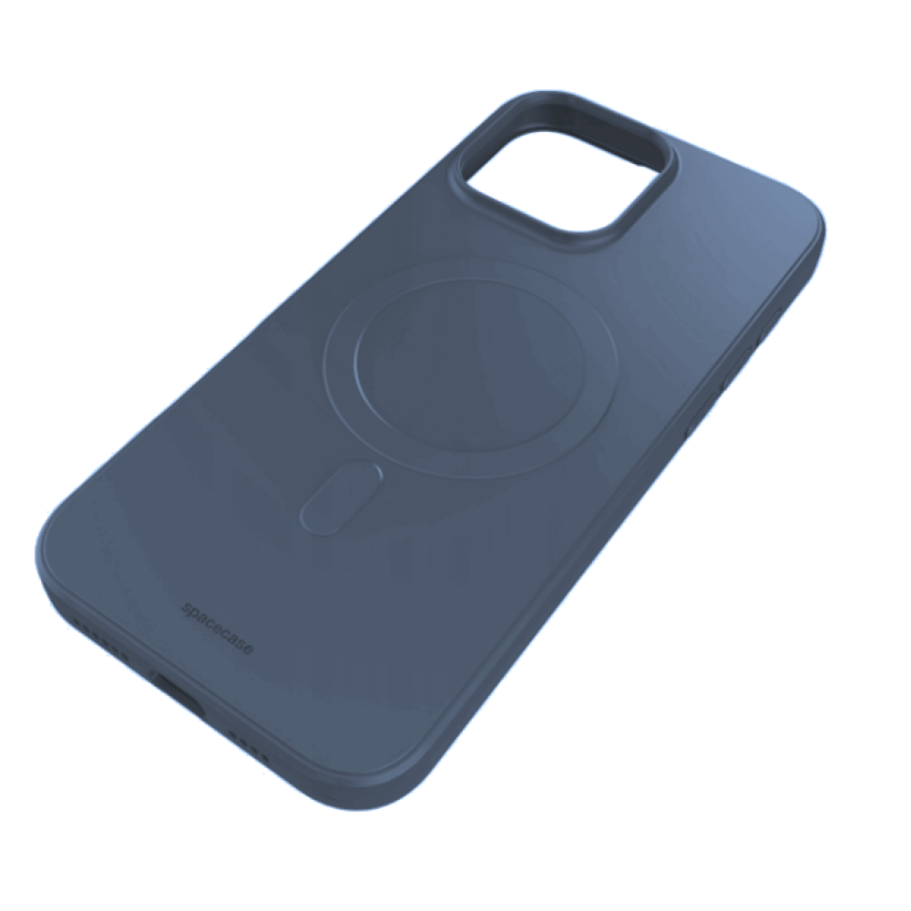 Θήκη iPhone 16 Pro Max Spacecase Silicone Magnetic Case Σιλικόνης με MagSafe - Blue (5905719111717)