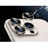 Tempered Glass iPhone 15 Pro / 15 Pro Max Spacecase QuickFit Camera Glass Αντιχαρακτικό Γυαλί Προστασίας για Φακό Κάμερας 2 Τεμάχια - Titanium (5905719112660)