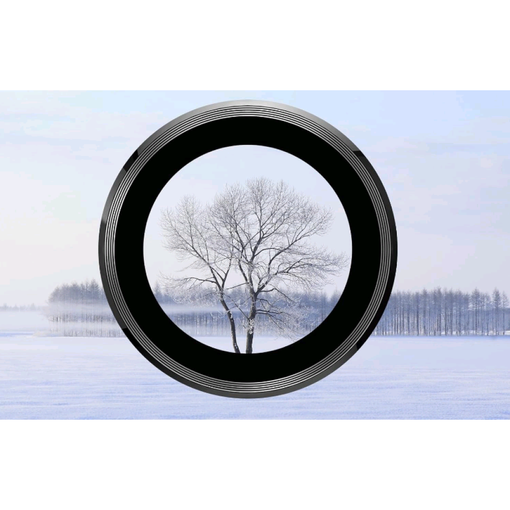 Tempered Glass iPhone 15 / 15 Plus Spacecase QuickFit Camera Glass Αντιχαρακτικό Γυαλί Προστασίας για Φακό Κάμερας 2 Τεμάχια - Black (5905719112646)