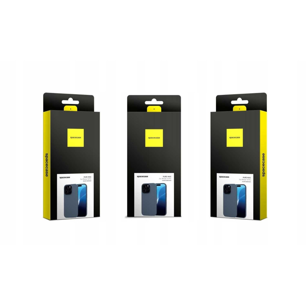 Θήκη iPhone 16 Pro Spacecase Pure Mag Σκληρή με MagSafe - Dark Blue (5905719112288)