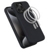 Θήκη iPhone 15 Pro Spacecase Pure Mag Σκληρή με MagSafe - Black (5905719113773)