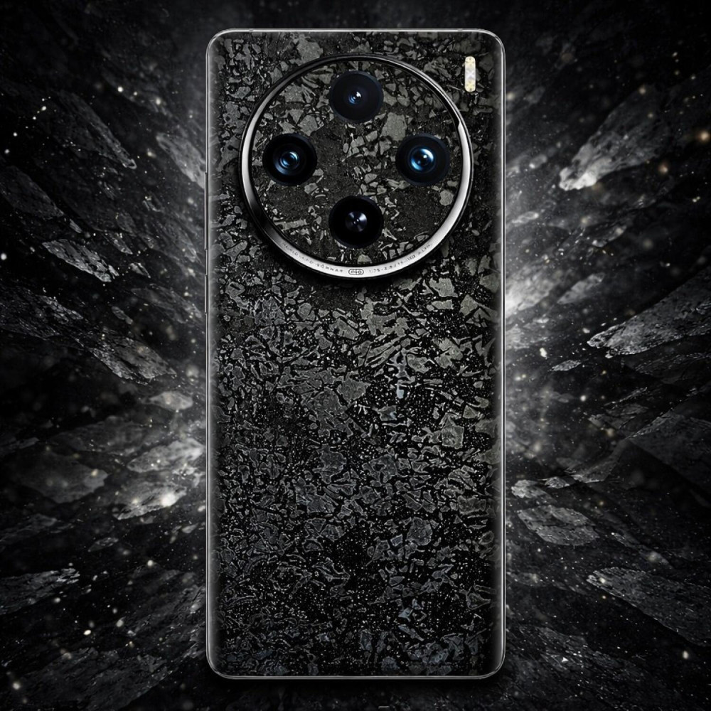 Αυτοκόλλητο Skin Προστασίας Πλάτης Vivo X100 Pro Gams Premium Vinyl Skin Back Plate - Forged Carbon (GAMS-VNL-SKIN-FC-032-015)