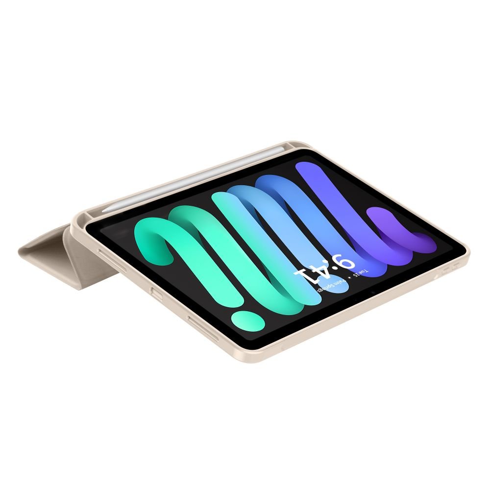 Θήκη iPad mini 7 2024 / 6 2021 Tech-Protect SC Pen Smartcase Flip με Υποδοχή για Apple Pencil - Starlight (5906302372461)