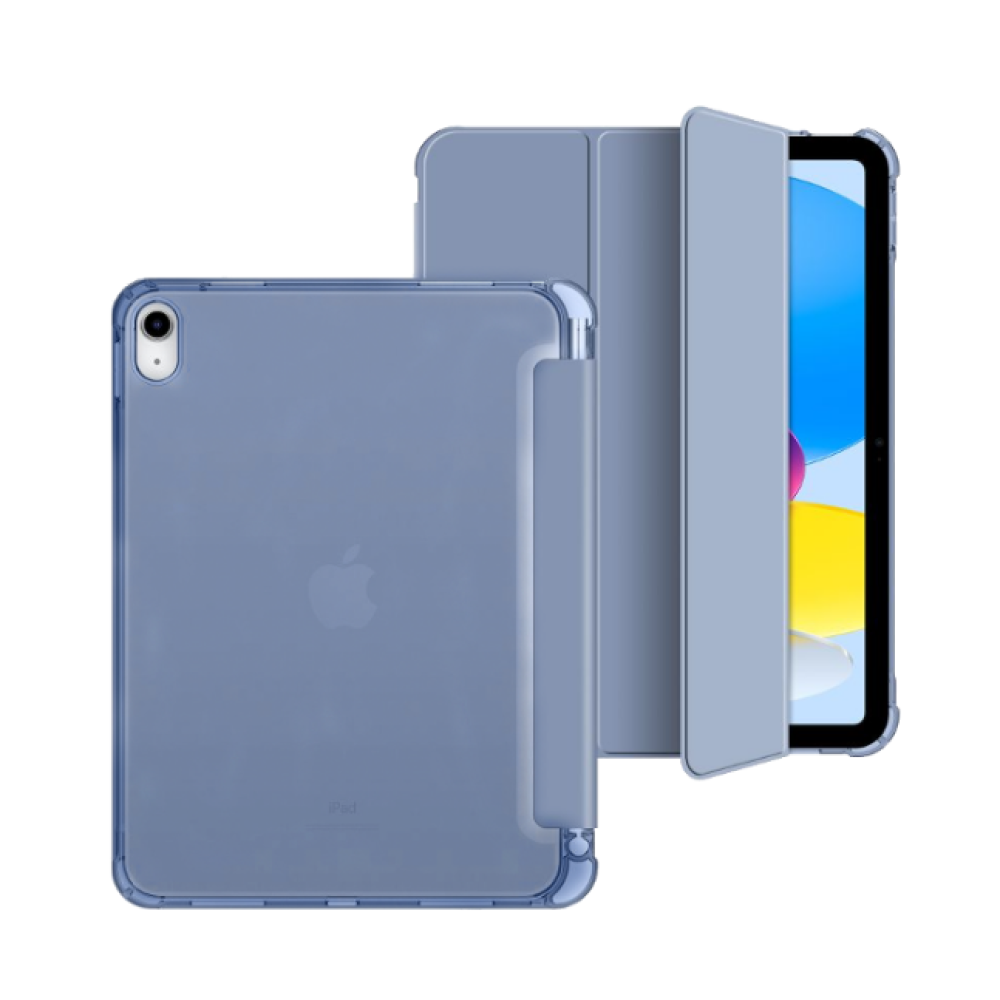Θήκη iPad (A16) 11th Gen. 2025 11" / 10th Gen. 2022 10.9" Tech-Protect SC Pen Hybrid Flip με Υποδοχή για Apple Pencil - Crystal Blue (5906302372126)