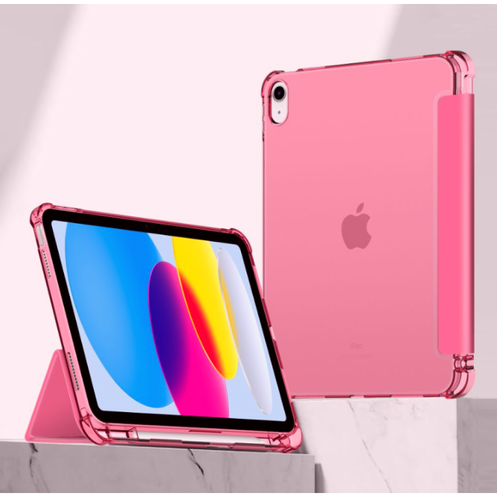 Θήκη iPad (A16) 11th Gen. 2025 11" / 10th Gen. 2022 10.9" Tech-Protect SC Pen Hybrid Flip με Υποδοχή για Apple Pencil - Crystal Magenta (5906302372102)