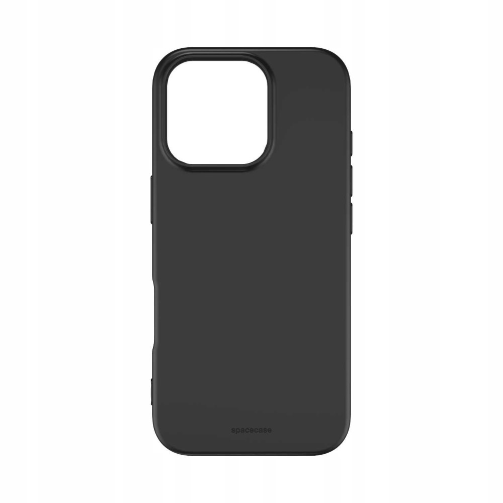 Θήκη iPhone 16 Pro Spacecase Silicone Case Σιλικόνης - Black (5905719111540)