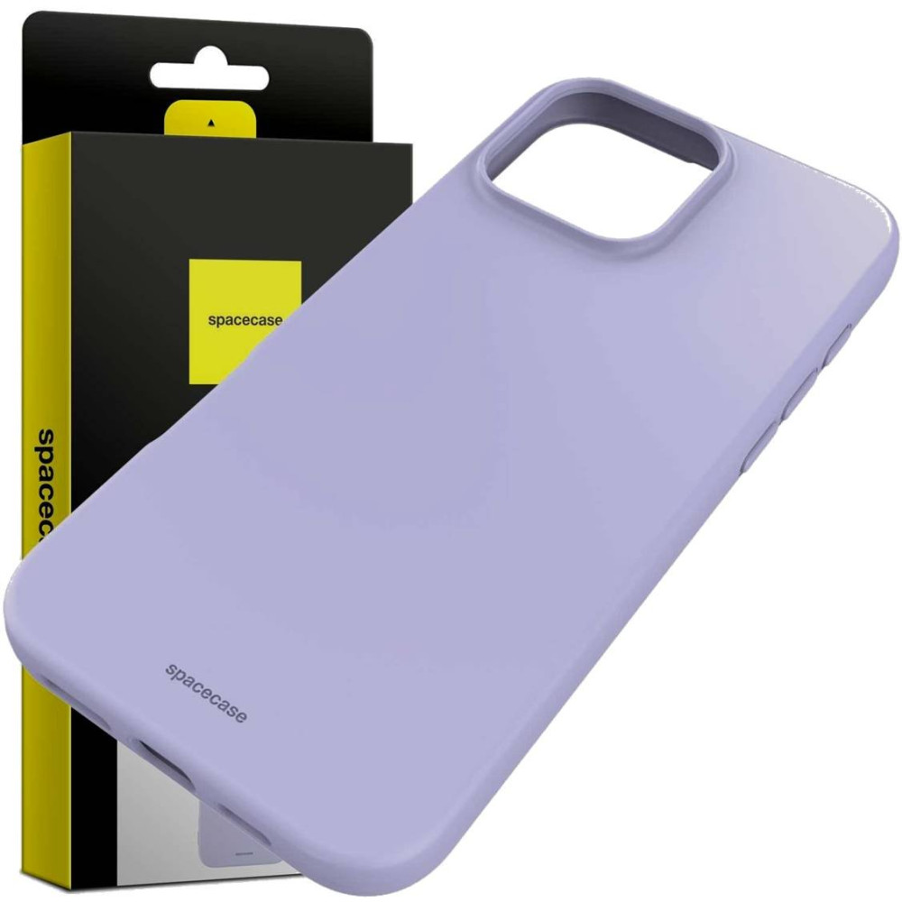 Θήκη iPhone 16 Pro Spacecase Silicone Case Σιλικόνης - Light Purple (5905719111588)