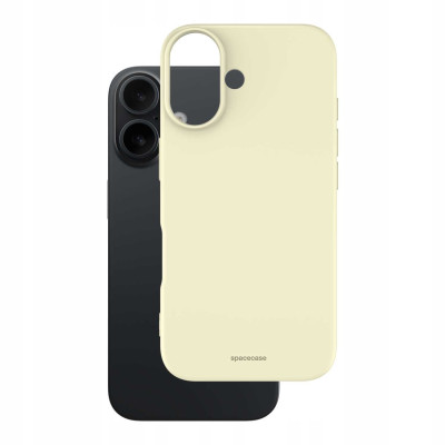 Θήκη iPhone 16 Spacecase Silicone Case Σιλικόνης - Bone (5905719111519)