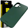Θήκη iPhone 16 Spacecase Silicone Case Σιλικόνης - Dark Green (5905719111502)