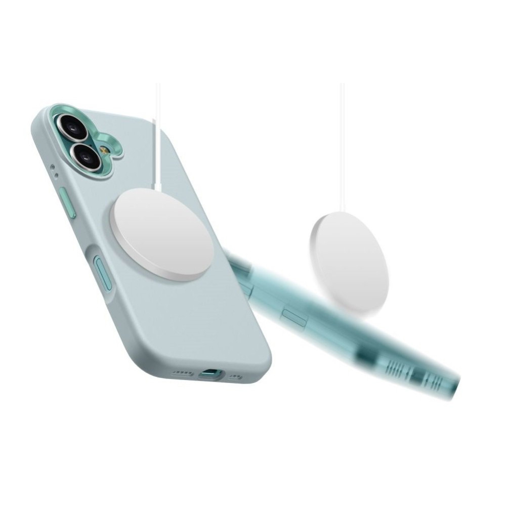 Θήκη iPhone 16 Tech-Protect Silicone Pure MagSafe Σιλικόνης με MagSafe - Sky Blue (5906302372546)