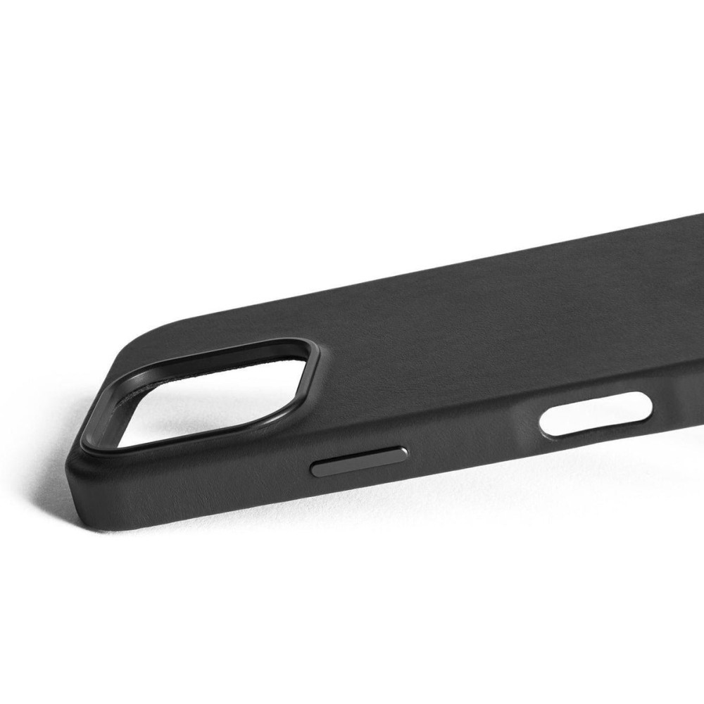Θήκη iPhone 16 Pro MUJJO Full Leather Case Δερμάτινη με MagSafe - Black (MUJJO-CL-051-BK)