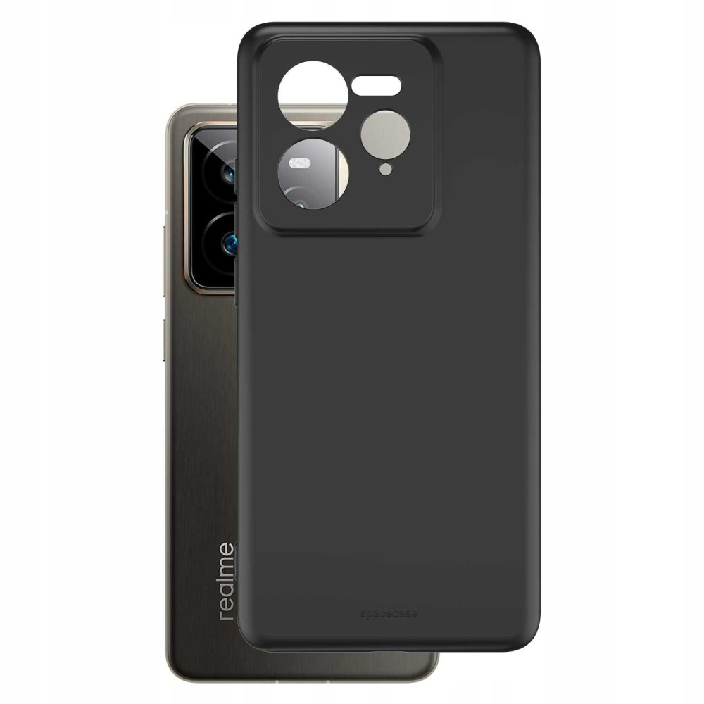Θήκη Realme GT 7 Pro Spacecase Silicone Case Σιλικόνης - Black (5905719114558)
