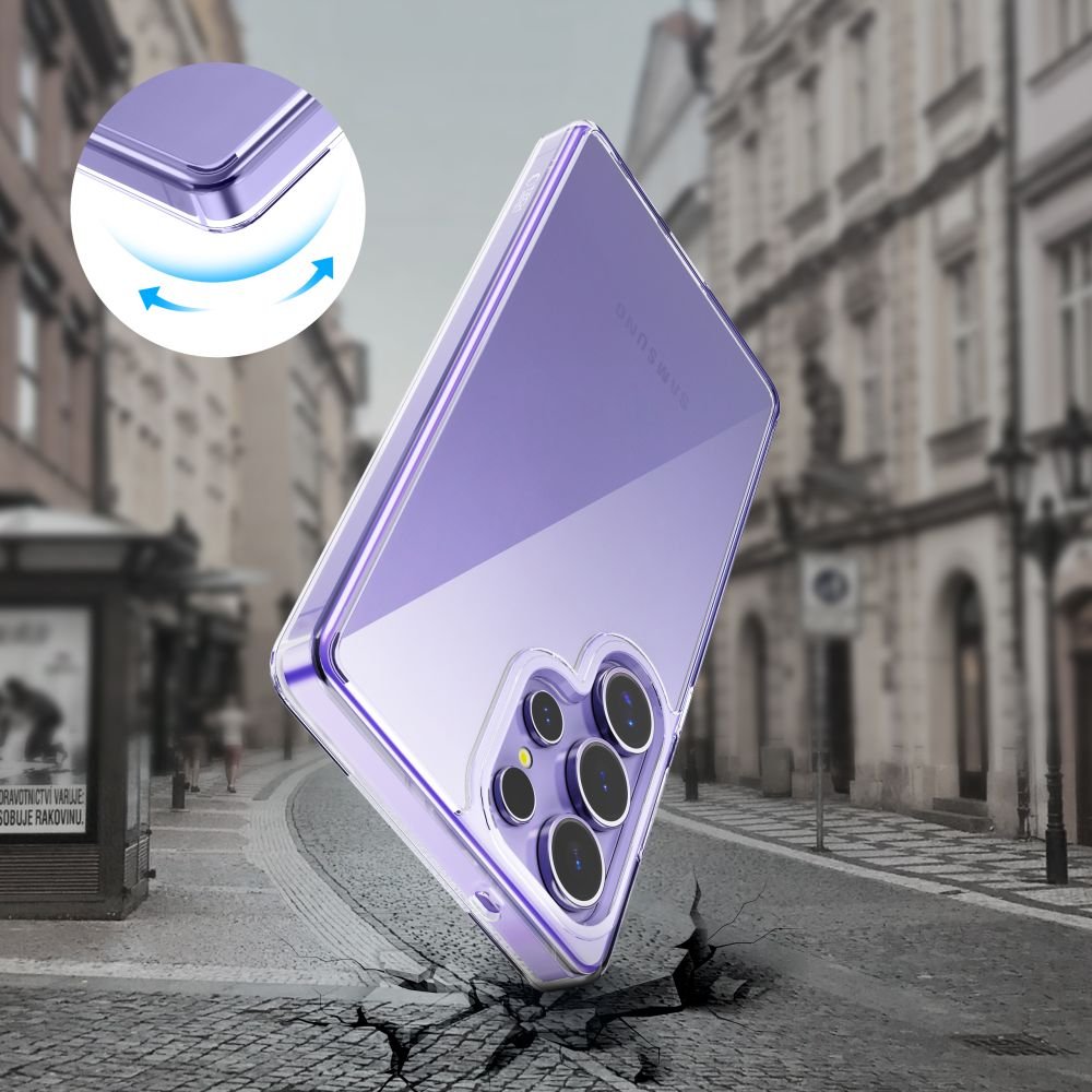 Θήκη Samsung Galaxy S25 Ultra Tech-Protect FlexAir Hybrid Σκληρή Διάφανη - Clear (5906302322350)