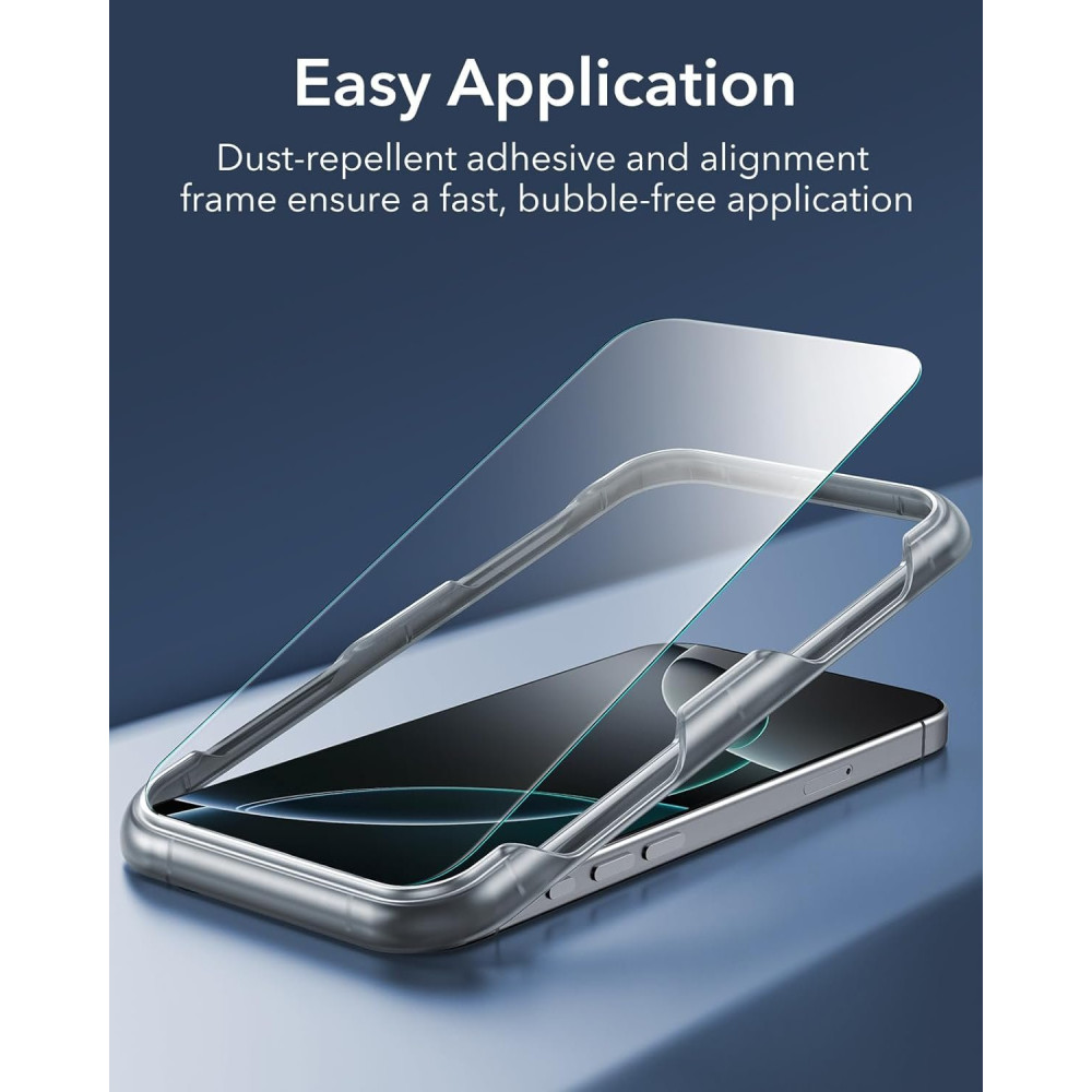 Θήκη & Tempered Glass iPhone 16 Pro Max ESR Classic Pro Set Ανθεκτική με MagSafe / Εναλλάξιμα Κουμπιά & Αντιχαρακτικό Γυαλί Προστασίας Οθόνης - Frosted Pink (4894240230114)