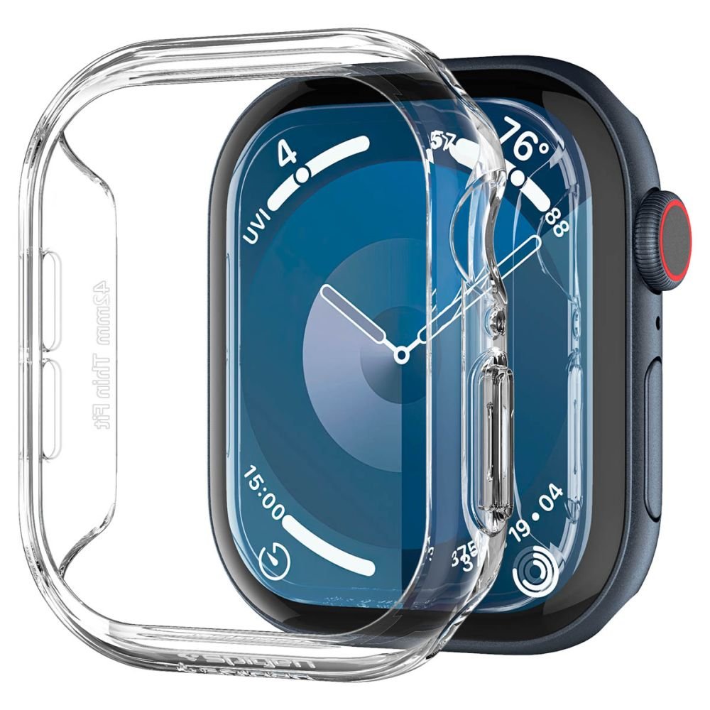 Θήκη Apple Watch 11 / 10 42mm Spigen Thin Fit - Crystal Clear (ACS08589)