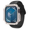 Θήκη Apple Watch 11 / 10 46mm Spigen Rugged Armor Ανθεκτική Σιλικόνης - Dune Beige (ACS08600)