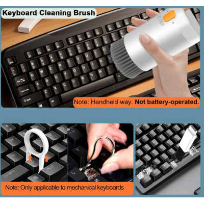 Σετ Καθαρισμού Συσκευών Tech-Protect CS01 20 in 1 Cleaner Set για Smartphone / Tablet / Laptop / Earphone / Camera - White (5906302360758)