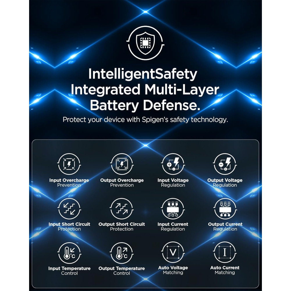 Φορτιστής Αυτοκινήτου Spigen EV482 ArcStation Essential Car Charger με 1 x Type-C / 1 x USB-A 48W - Black (ACP08447)