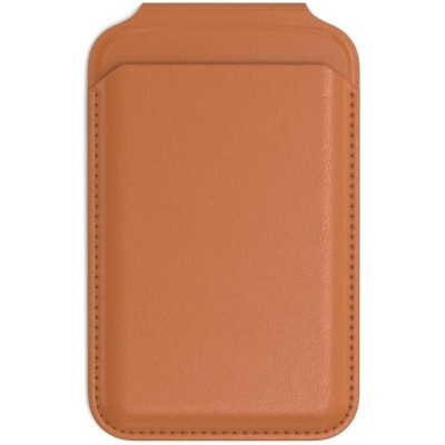 Θήκη / Πορτοφόλι Satechi Vegan Wallet Stand με MagSafe για Κάρτες / Αναδιπλούμενη Βάση από Δέρμα Vegan - Orange (ST-VLWO)