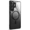 Θήκη Samsung Galaxy S25 Ultra Ringke Fusion Bold Magnetic Σκληρή Διάφανη με TPU Bumper & MagSafe - Black (8800274969094)