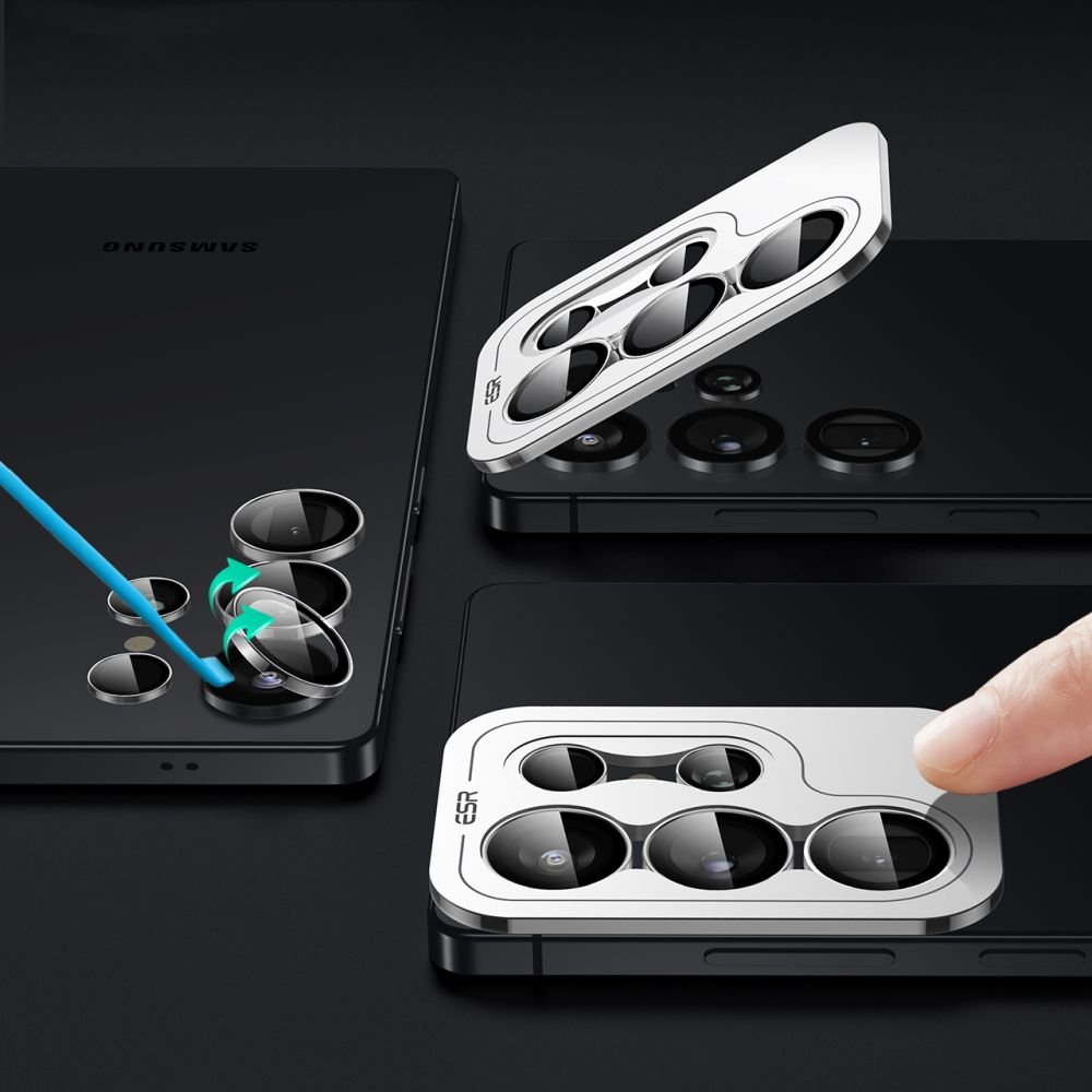 Tempered Glass Samsung Galaxy S25 Ultra ESR Armorite Camera Lens Protectors Αντιχαρακτικό Γυαλί Προστασίας για Φακό Κάμερας - Clear (4894240252529)