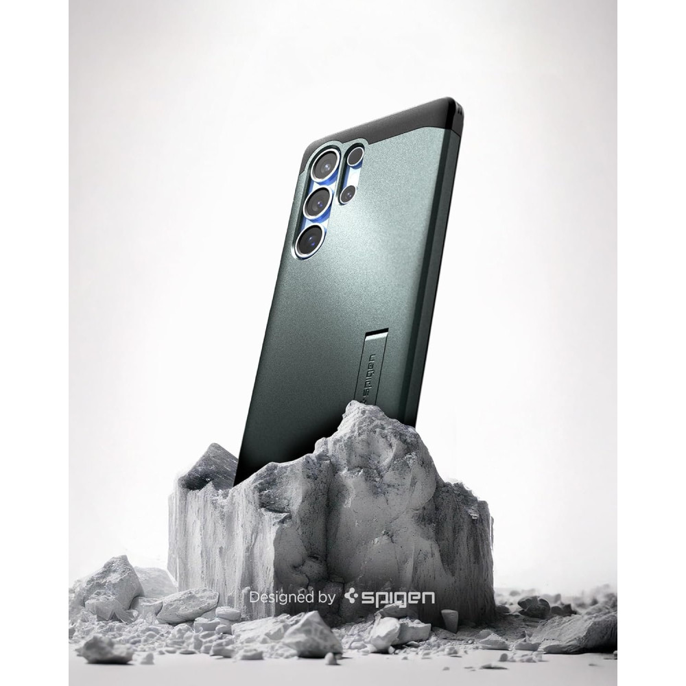 Θήκη Samsung Galaxy S25 Ultra Spigen Tough Armor AI MagFit Ανθεκτική με MagSafe - Abyss Green (ACS08966)