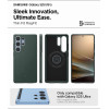 Θήκη Samsung Galaxy S25 Ultra Spigen Thin Fit MagFit Σκληρή με MagSafe - Abyss Green (ACS08947)