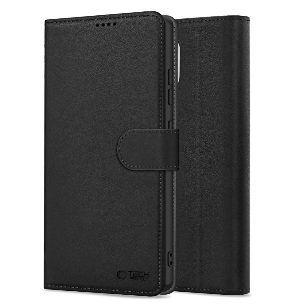 Θήκη Samsung Galaxy S25 Ultra Tech-Protect Wallet Πορτοφόλι - Black (5906302322404)
