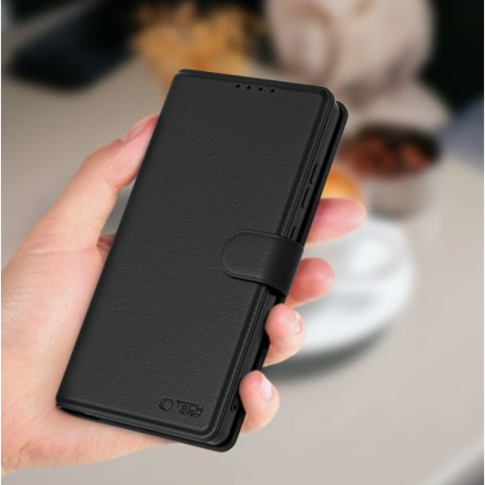 Θήκη Samsung Galaxy S25 Tech-Protect Wallet Πορτοφόλι - Black (5906302322114)