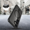 Θήκη Samsung Galaxy S25 Tech-Protect MagMat Σκληρή Διάφανη με MagSafe - Black / Clear (5906302322725)