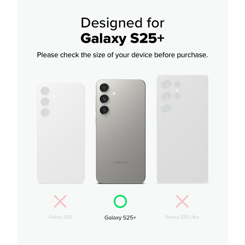 Θήκη Samsung Galaxy S25 Plus Ringke Silicone Magnetic Ανθεκτική Σιλικόνης με MagSafe - Black (8800274968783)