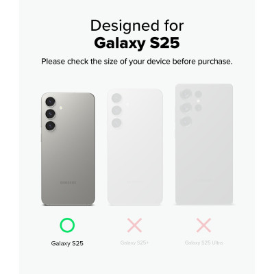 Θήκη Samsung Galaxy S25 Ringke Silicone Magnetic Ανθεκτική Σιλικόνης με MagSafe - Black (8800274968370)